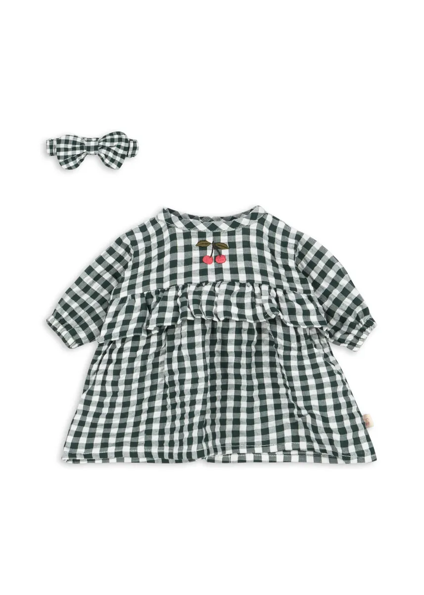 Konges Sløjd Puppenkleider-Set | Green Check