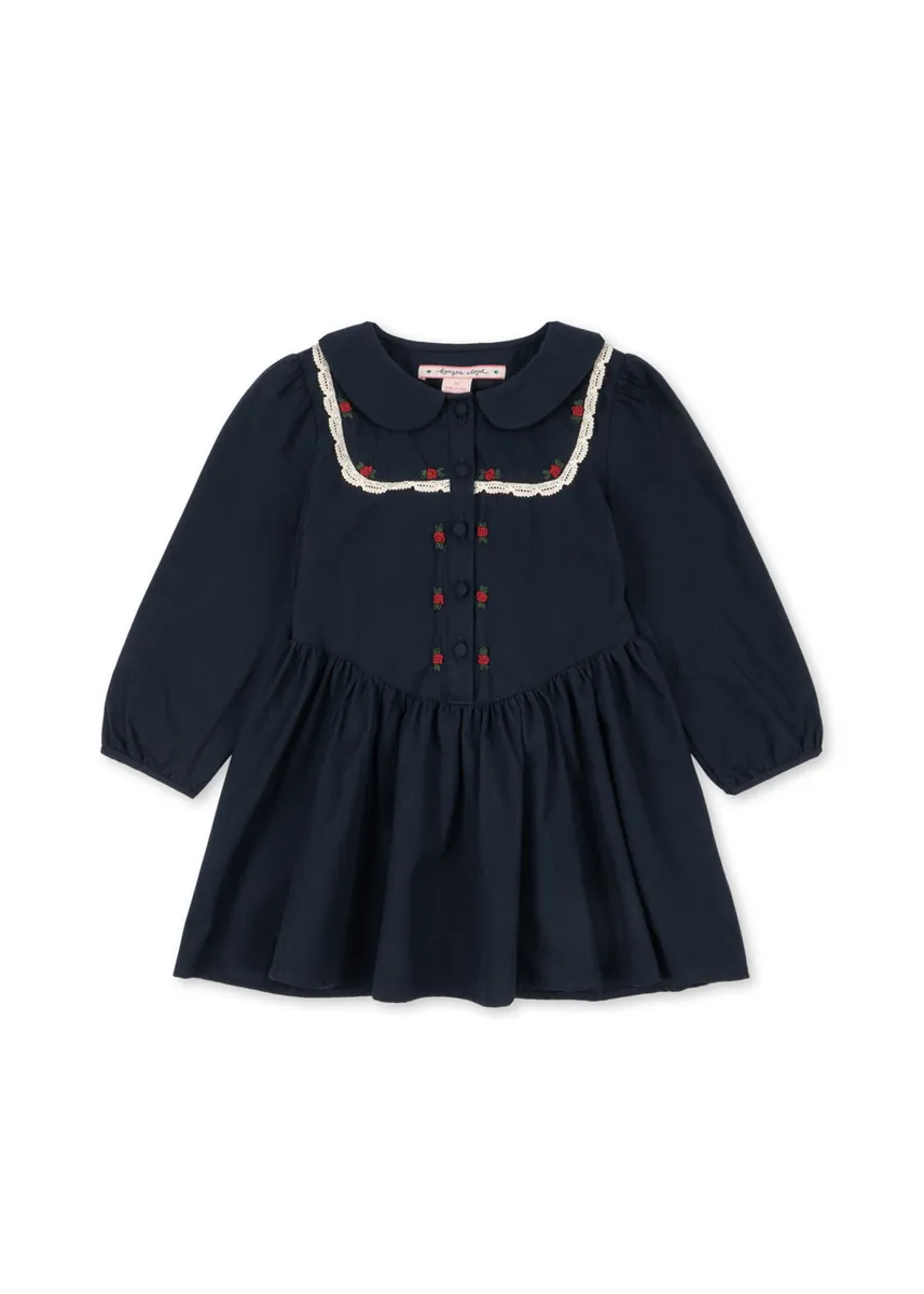 Konges Sløjd Kleid "Emmy" | Dark Navy