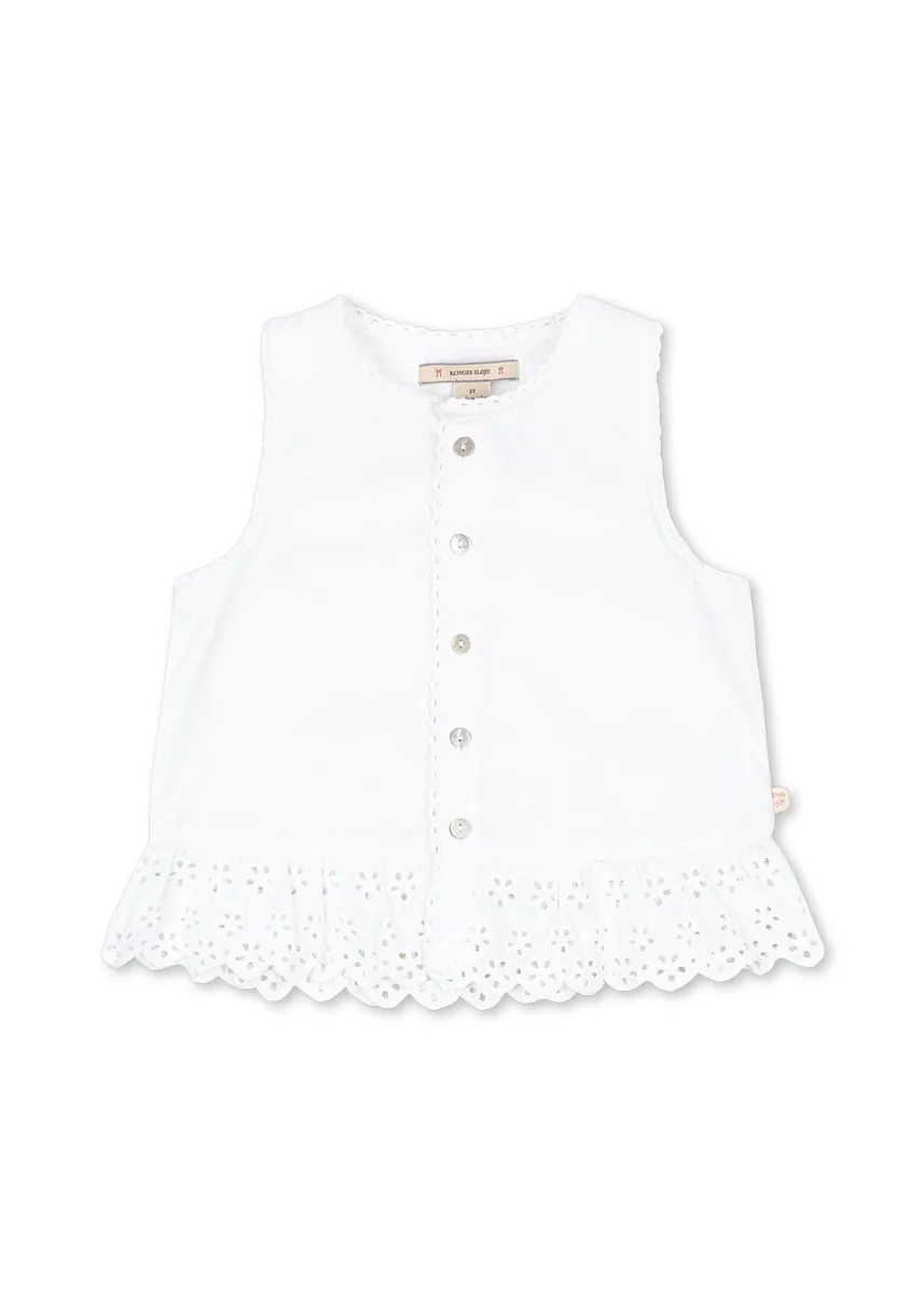 Konges Sløjd Top "Evelina" | Bright White