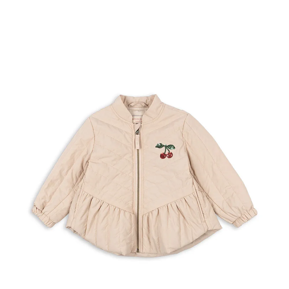 Konges Sløjd Bomberjacke "Juna Sequin" | Smoke Gray