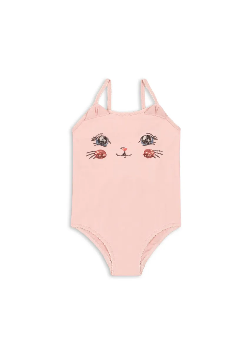 Konges Sløjd Badeanzug "Kitty" | Powder Pink