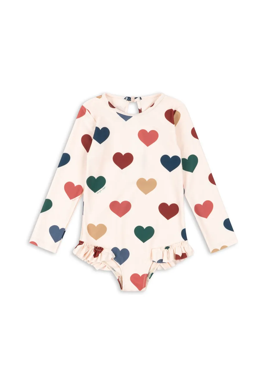 Konges Sløjd Badeanzug Manuca Langarm | Bon Coeur Coloré