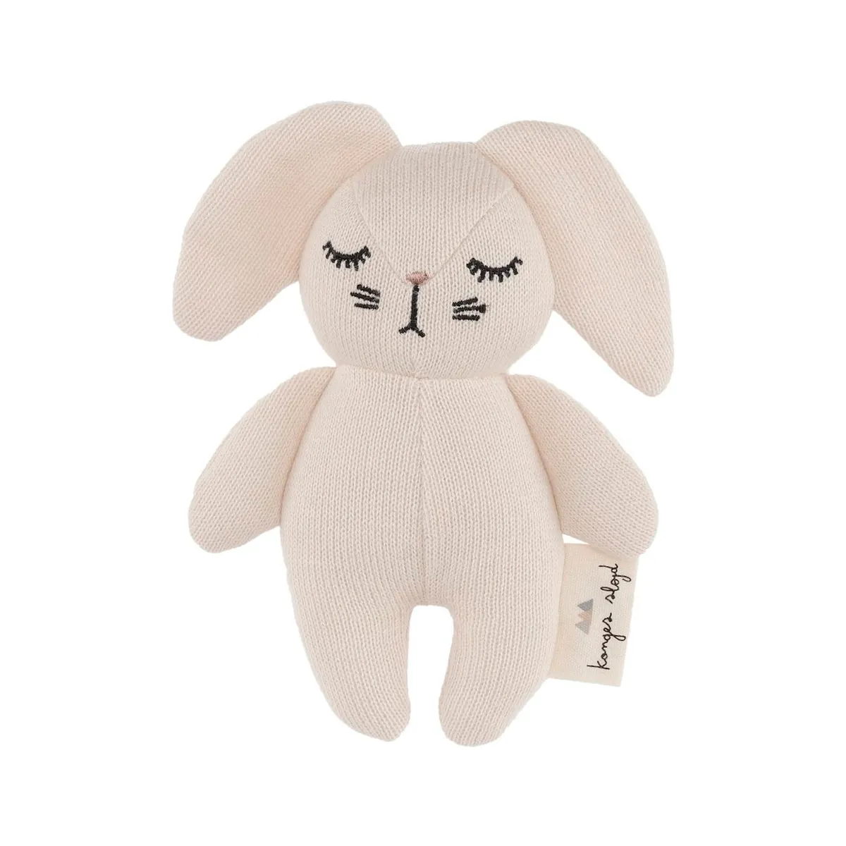 Konges Sløjd Babyrassel "Mini Rabbit" Off White