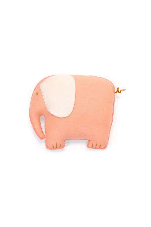 Muskhane Kissen "Pasu Elephant" | Blush