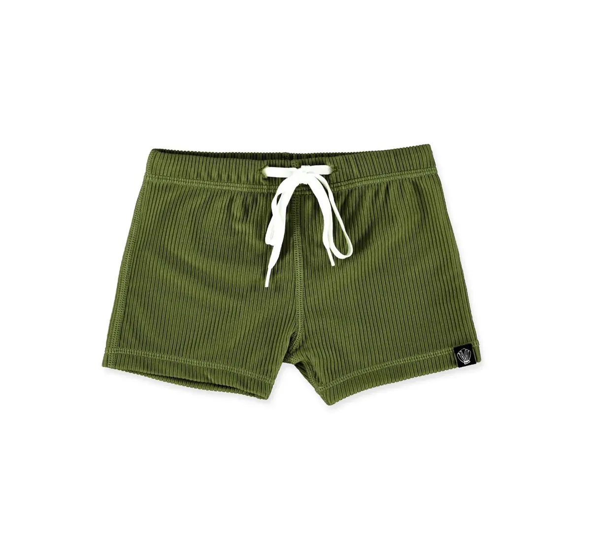 UV Badeshorts Ribbed Pesto