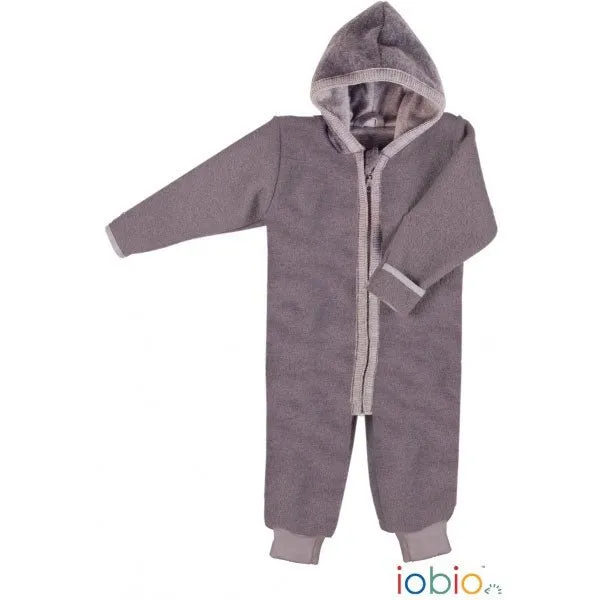 Popolini Overall Wollwalk grau