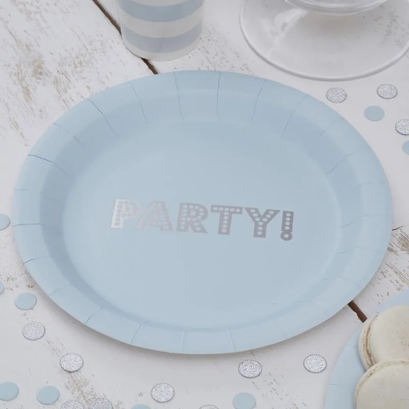 Partyteller "Party" Pastellbau