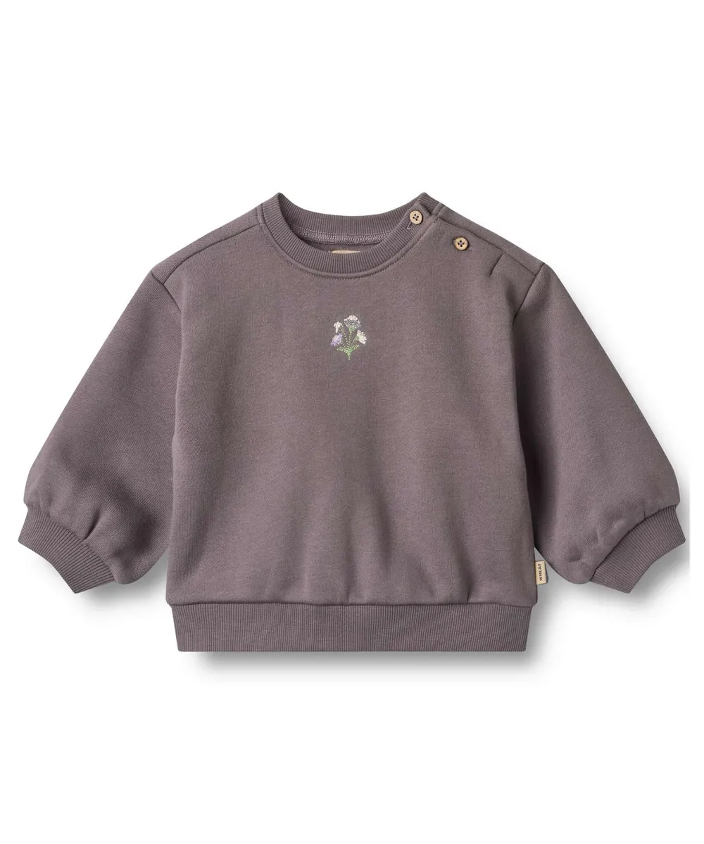 Wheat • Eliza Sweatshirt L/S purple stone