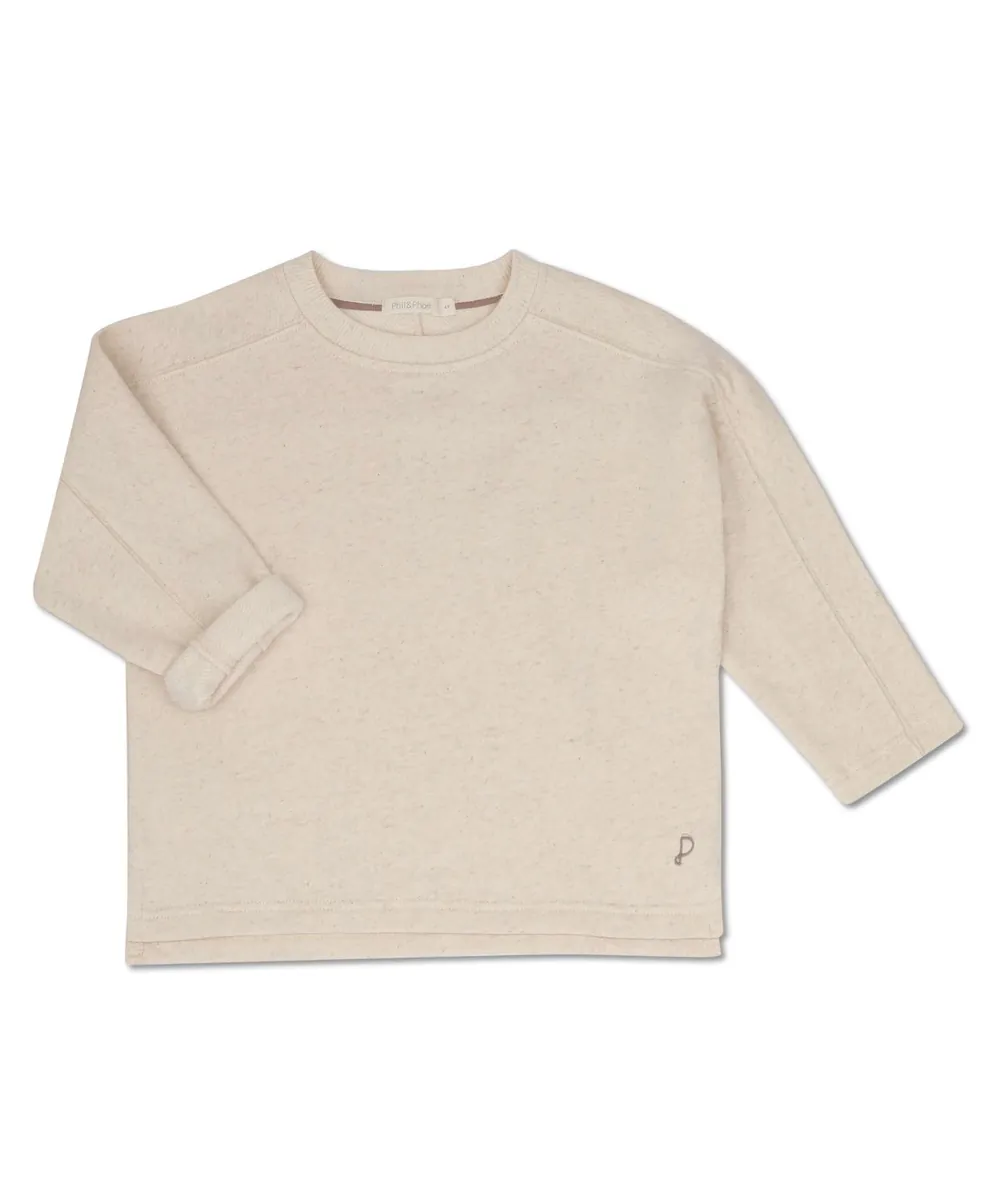 Phil & Phae • Loose Sweater linen blend natural