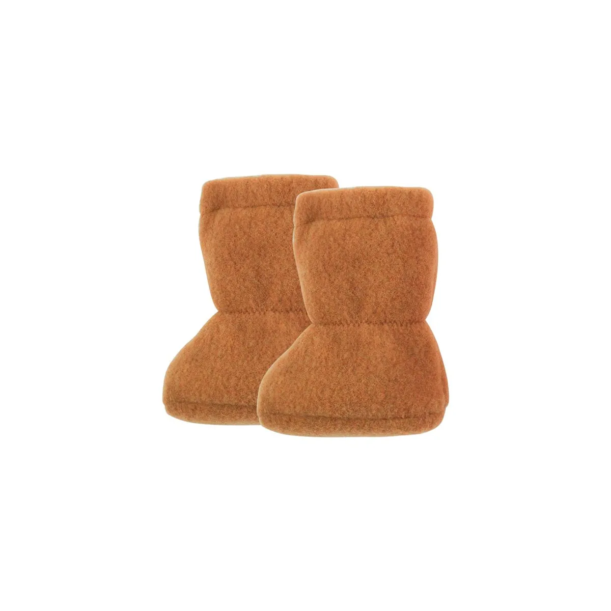 PurePure Stiefel aus Wollfleece - karamell