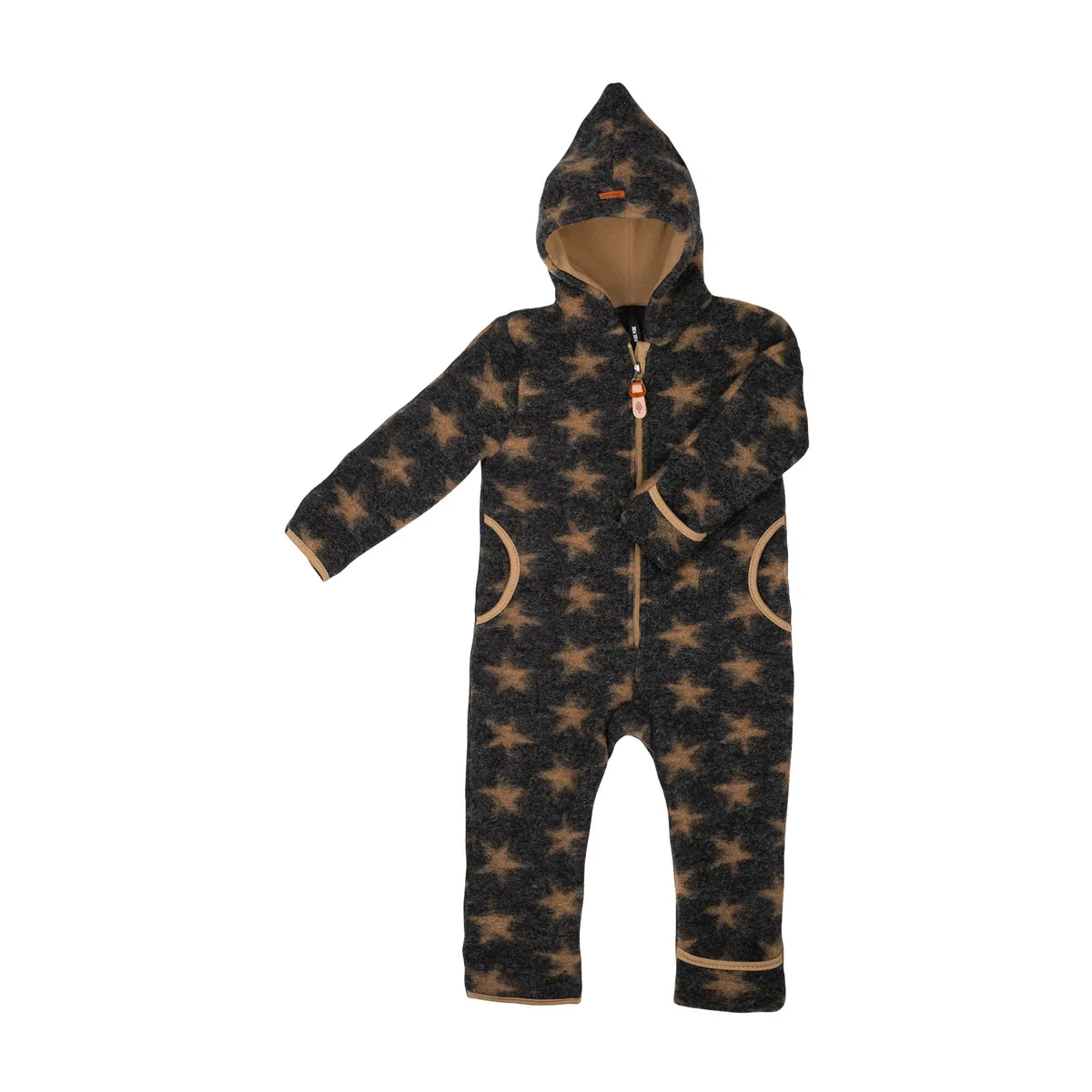 PurePure Wollwalk-Overall - anthrazit/ermine