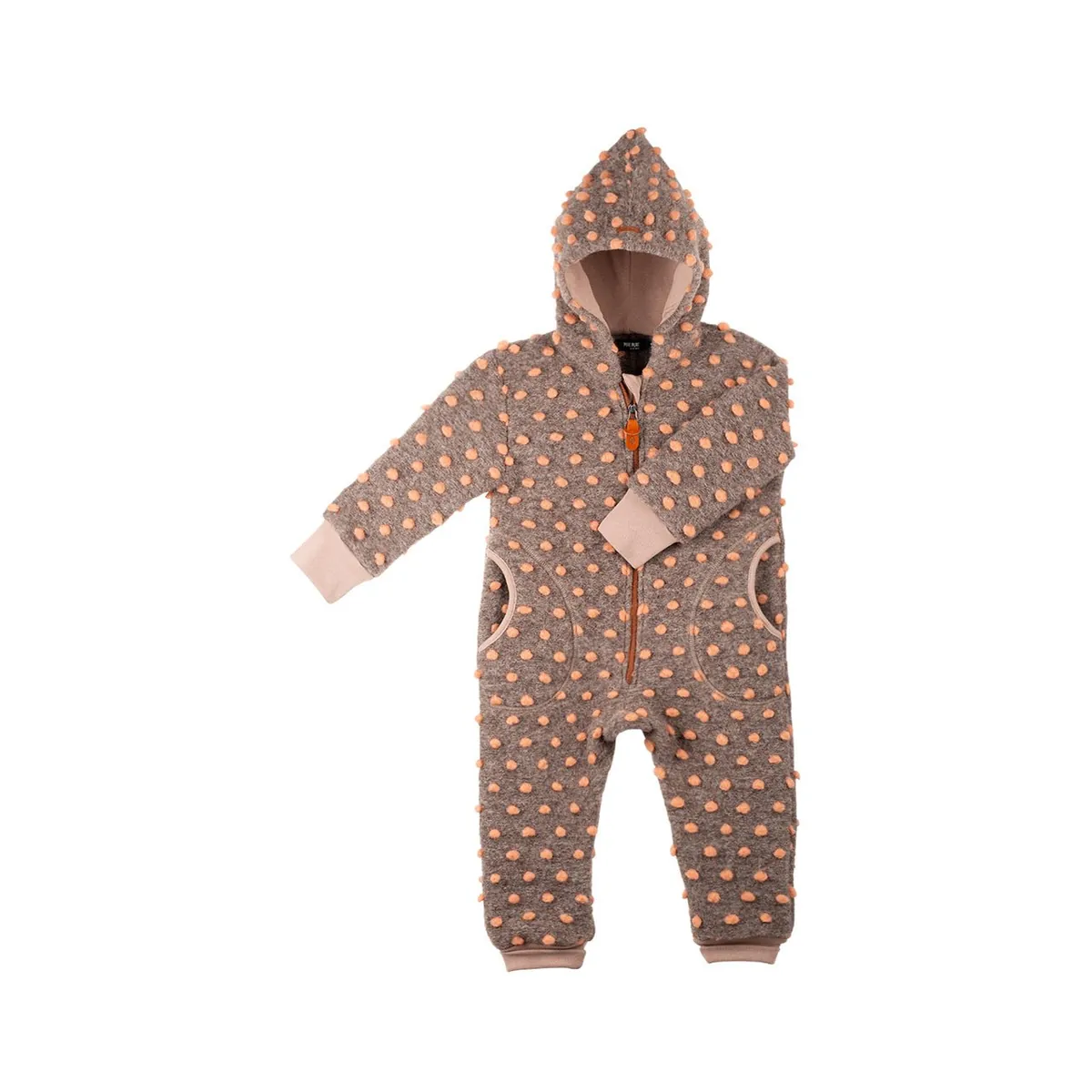 PurePure Wollwalk-Overall kaschmir/ apricot