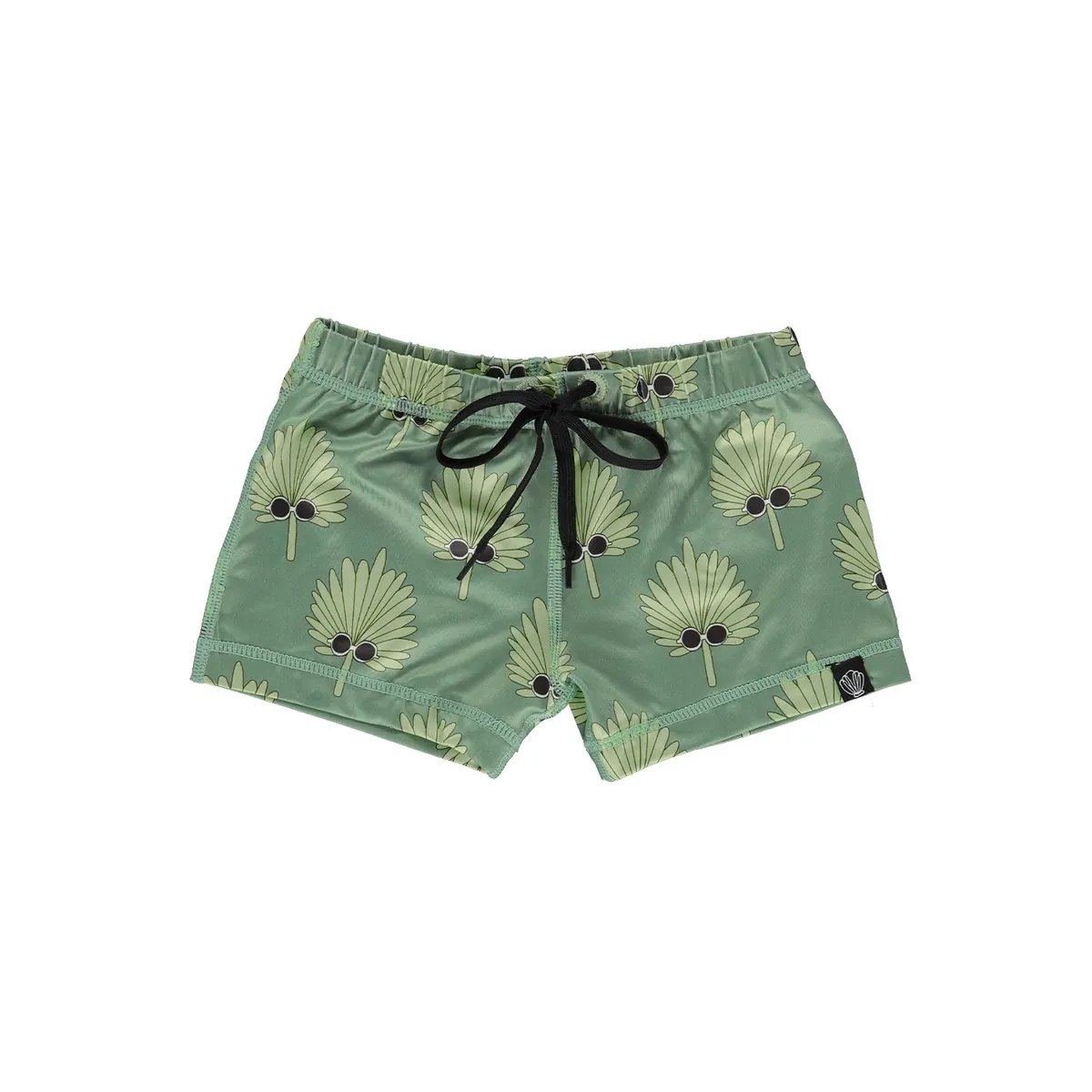 UV Badeshorts Palmwedel Olive