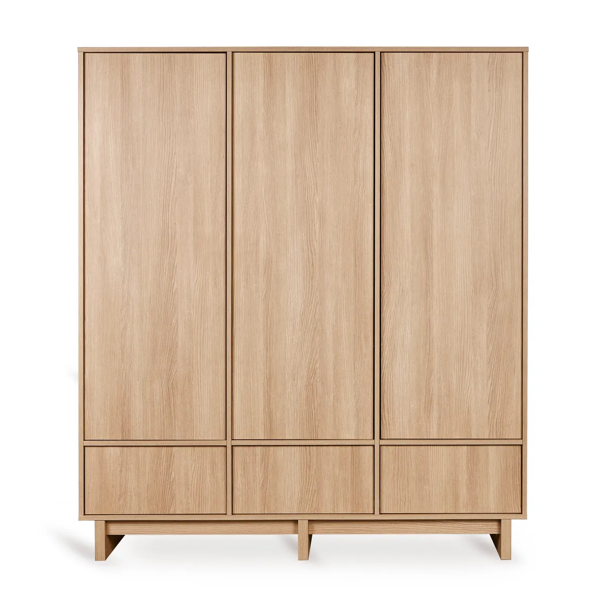 Quax Kyo Kleiderschrank 3-türig honey ash