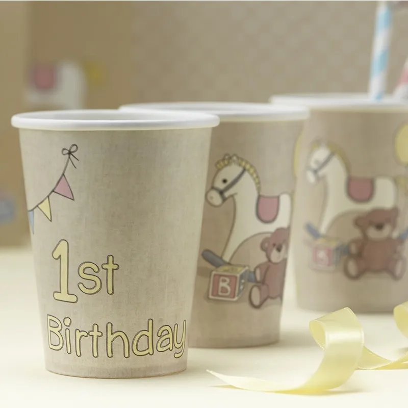 Partybecher First Birthday