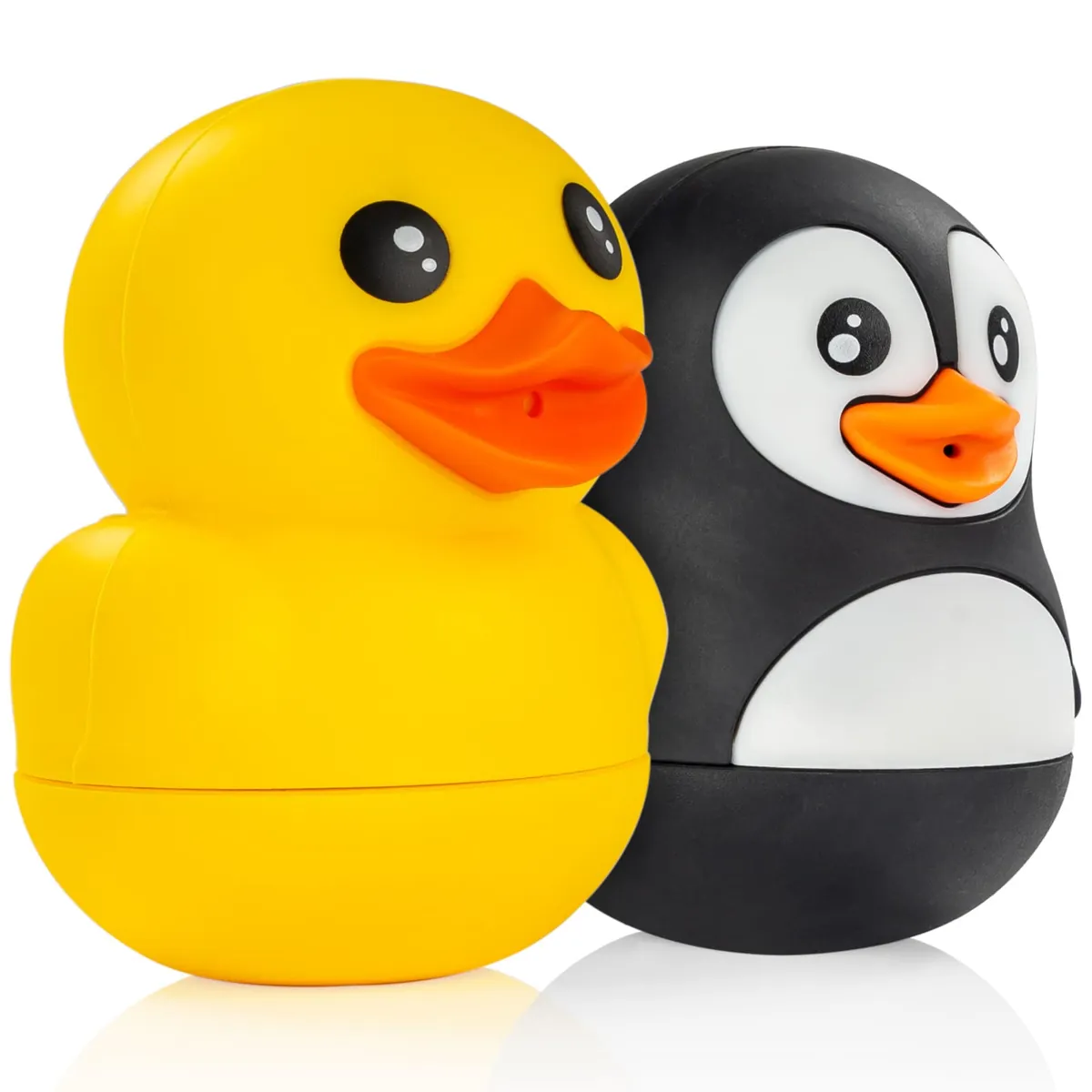 REER MyHappyBath Toys - Badetiere Ente & Pinguin