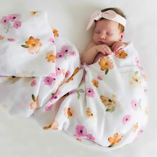 Multi-use swaddle - Poppy
