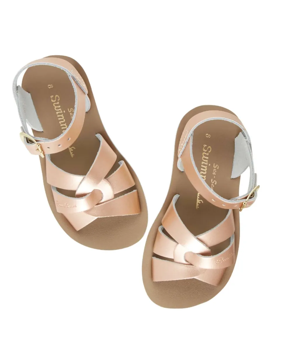 Saltwater Sandale • Swimmer rose gold