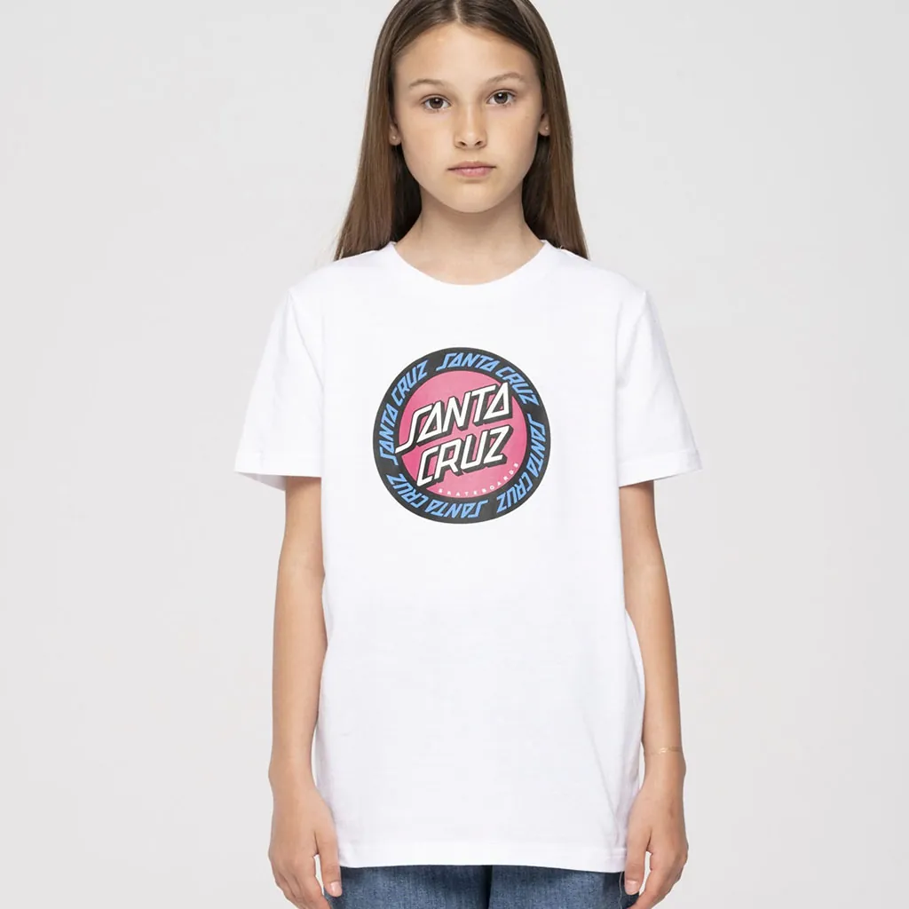 T-Shirt Youth Outer Dot White