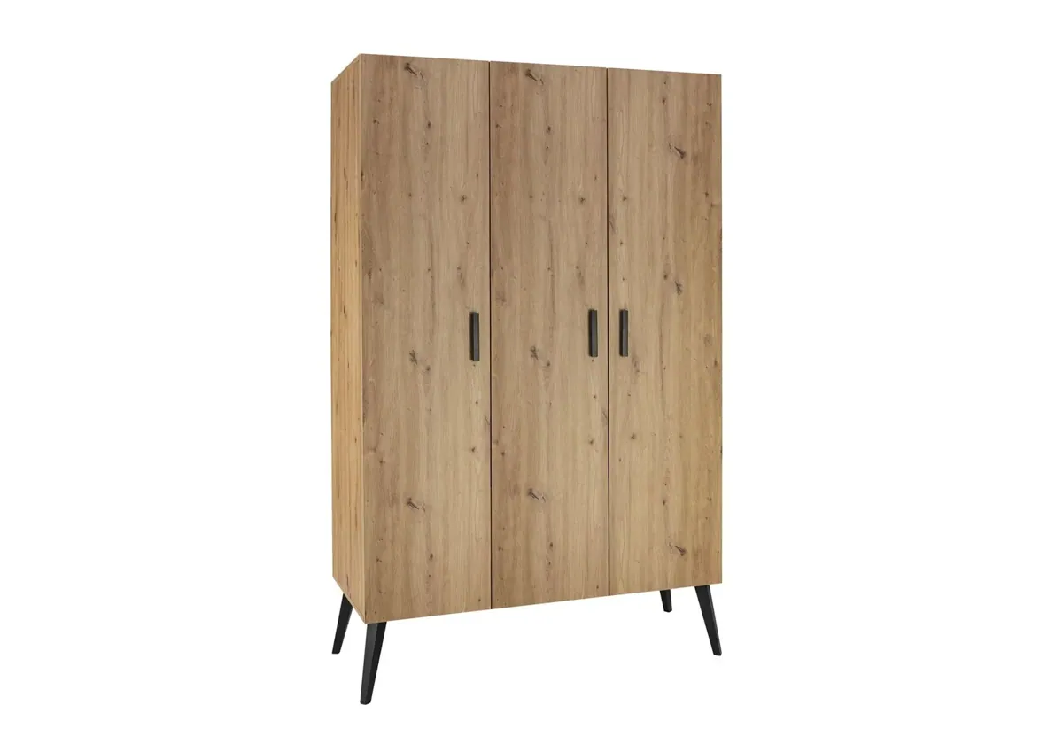 Schardt Morris Oak Schrank 3 Türen