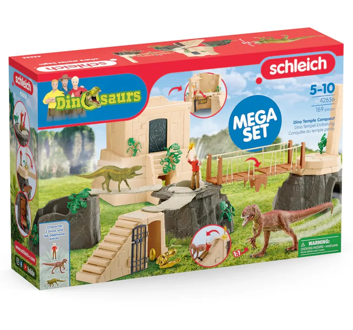 Dino Tempel-Eroberung Mega-Set