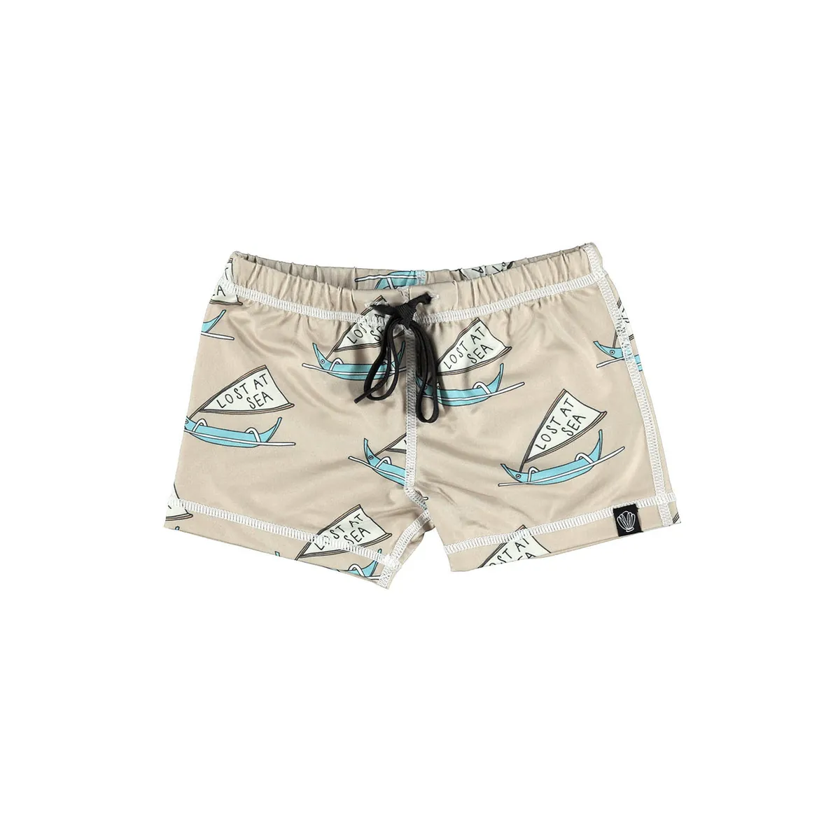 UV Badeshorts Segelboot