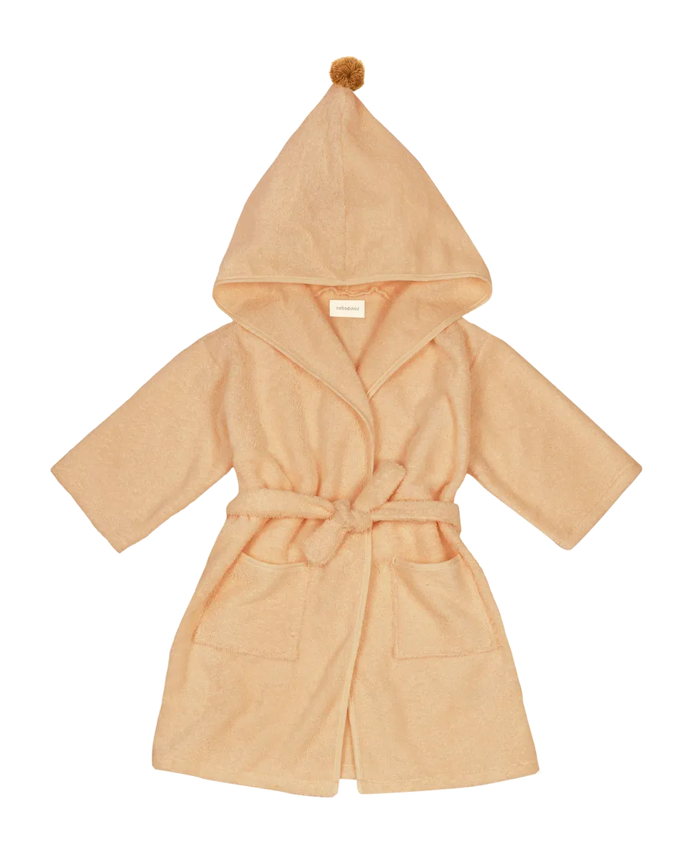 Nobodinoz So Cute Bademantel 5-7 Jahre | Camel