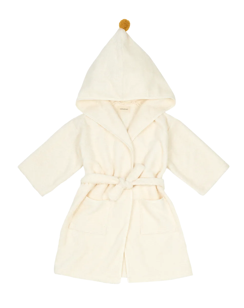 Nobodinoz So Cute Bademantel 5-7 Jahre | Natural
