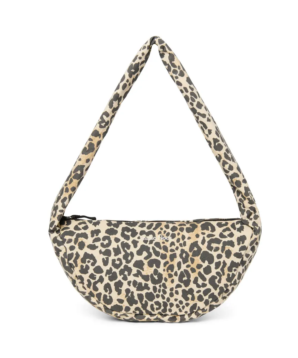 Studio Noos • Mini Cross Body Bag Soft Cotton leopard