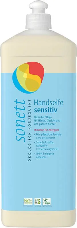 Sonett Handseife Sensitiv Nachfüllflasche 1l