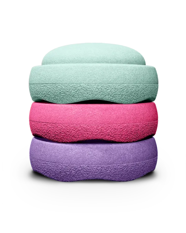 Stapelsteine "Fresh" 3er Set | Mint, Pink & Violett
