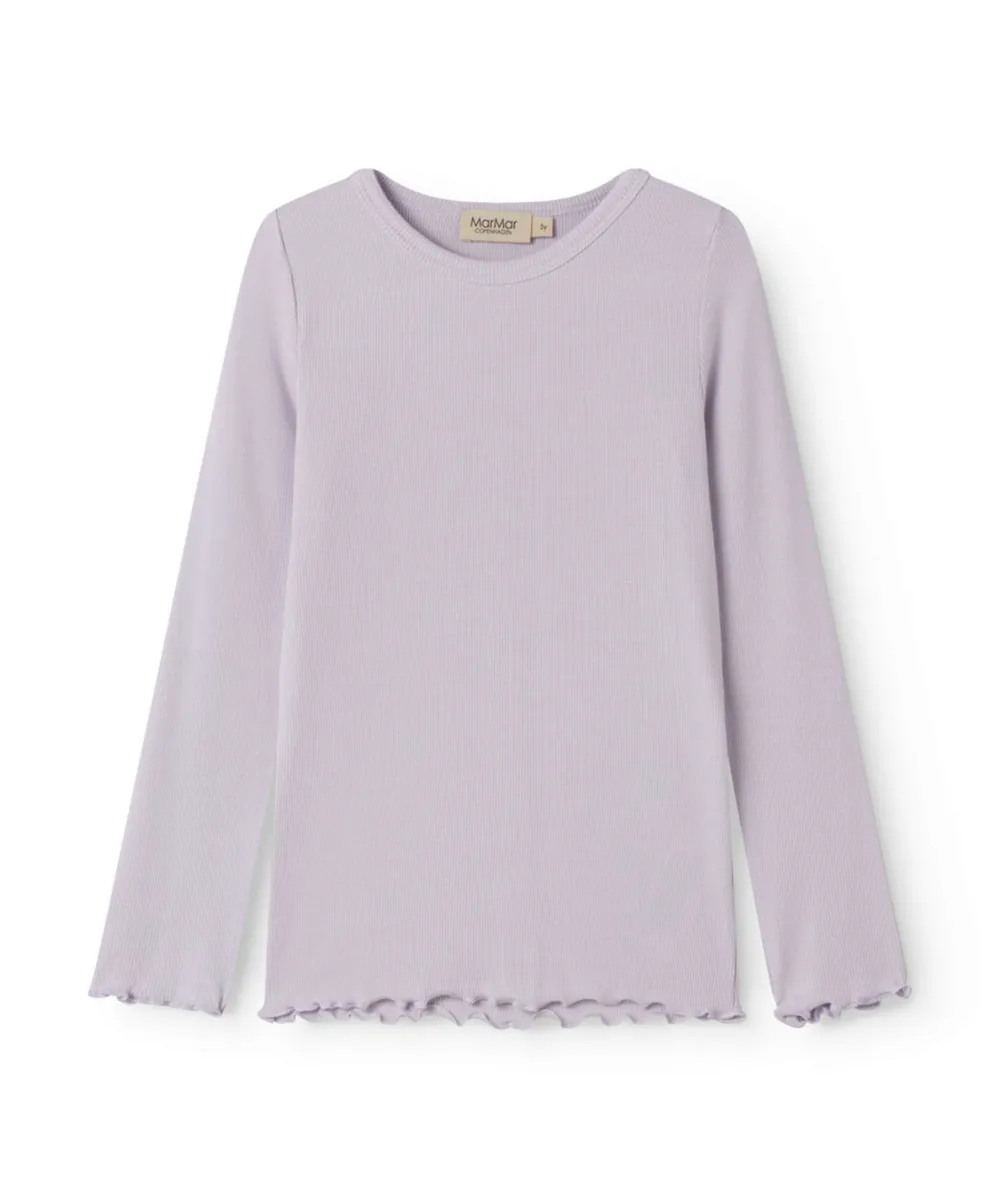 MarMar Copenhagen • Tani Micro Modal Top/Langarmshirt sweet violet