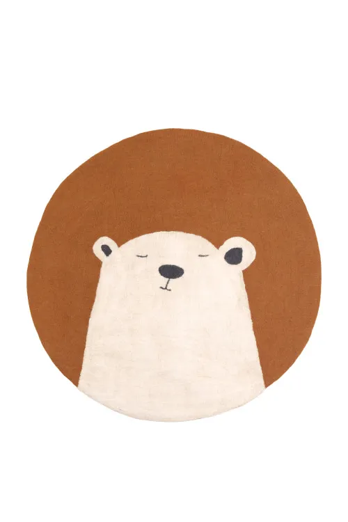Muskhane Teppich "Pasu Grizzly" Caramel