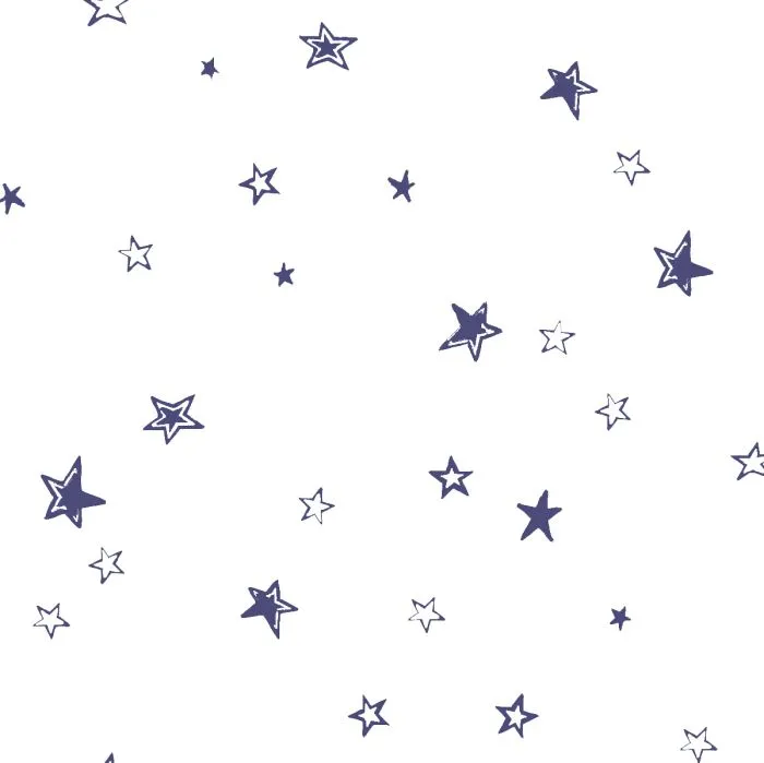 Theraline Bezug für Stillkissen Dessin 196 "Sternenhimmel weiss"