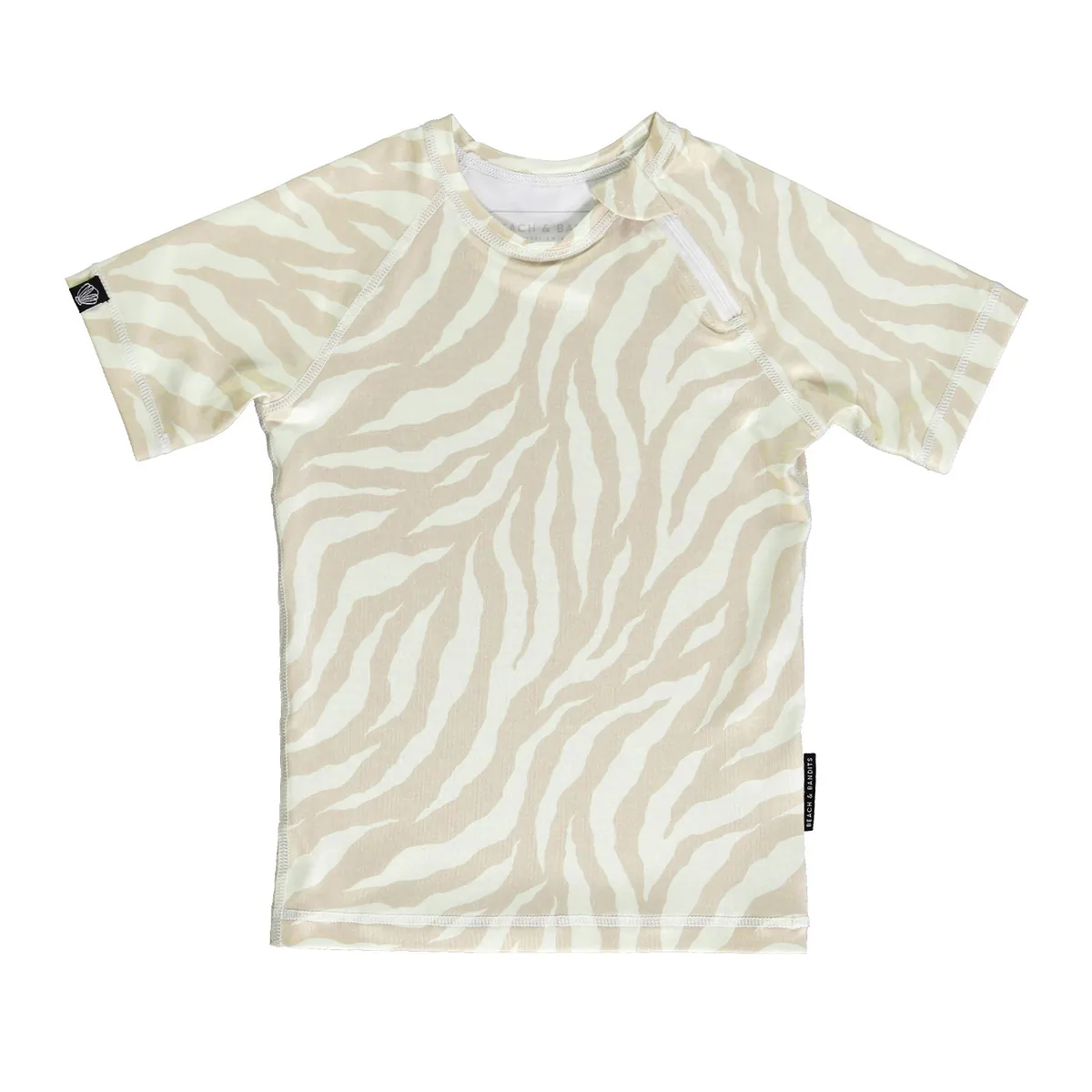 UV Badeshirt Tiger Beige