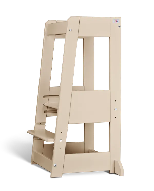 tiSsi Lernturm Felix cashmere beige *PROMO* Aufbewahrungs-Box gratis dazu