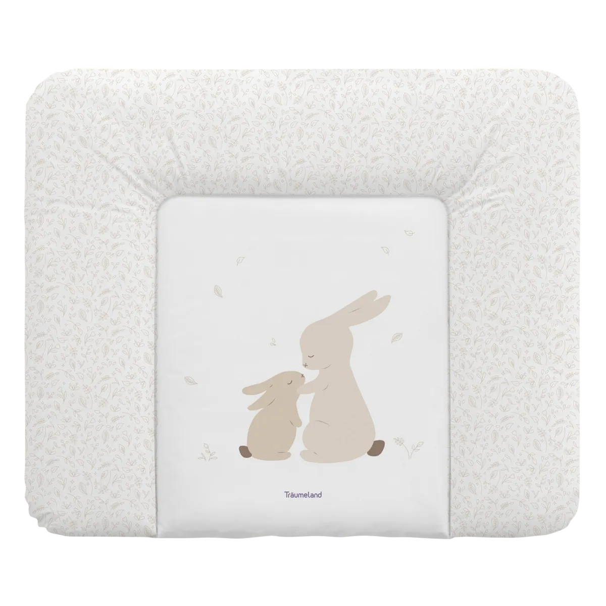 Träumeland Wickelauflage Hophop Bunny beige