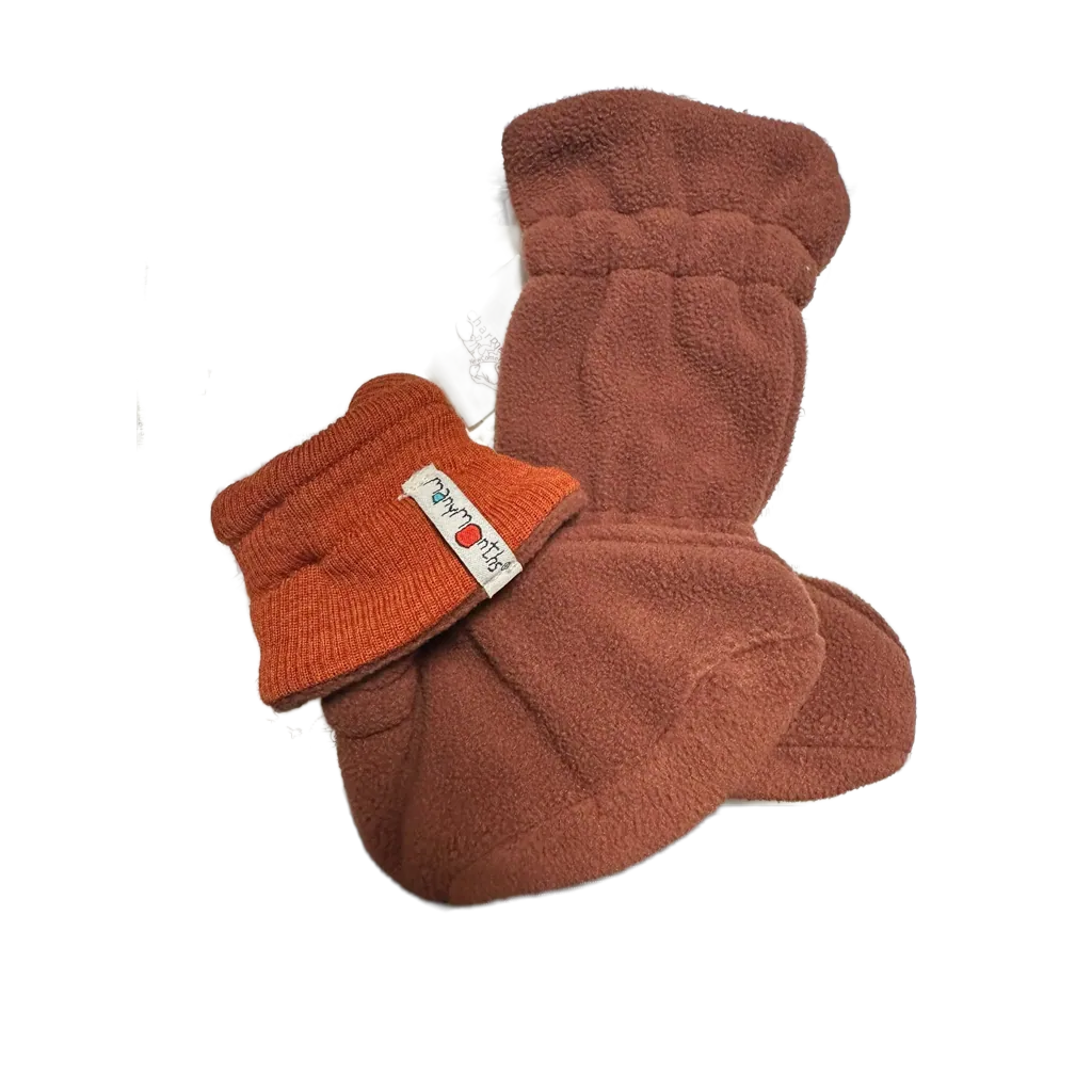 Many Month Winter Booties Rich Amber / Dark Rust