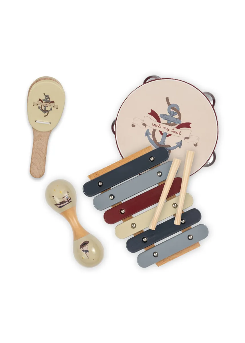 Konges Sløjd Musik Holz-Spielset | Dot / Sailor