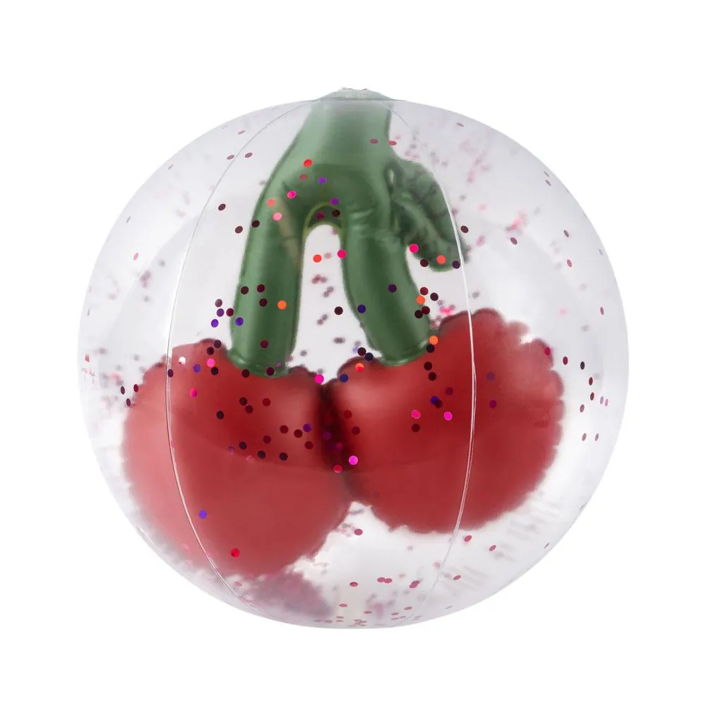 Konges Sløjd Wasserball "Transparent Cherry"