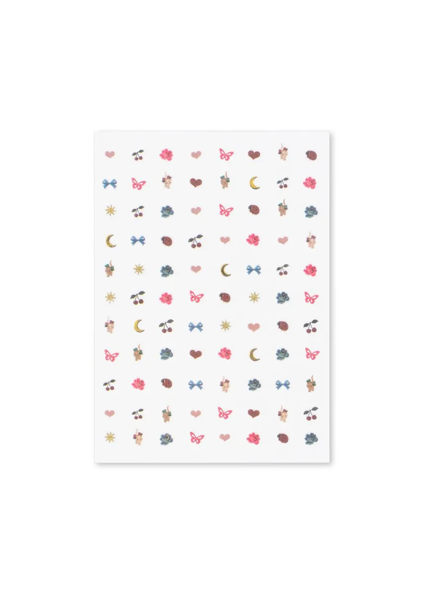 Konges Sløjd Nagelsticker "Nail Stickers Girl"