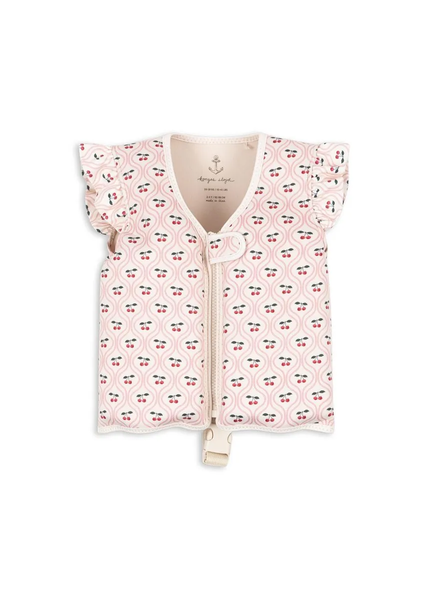 Konges Sløjd Neopren Schwimmweste "Avero" Cherry Pink Motiv