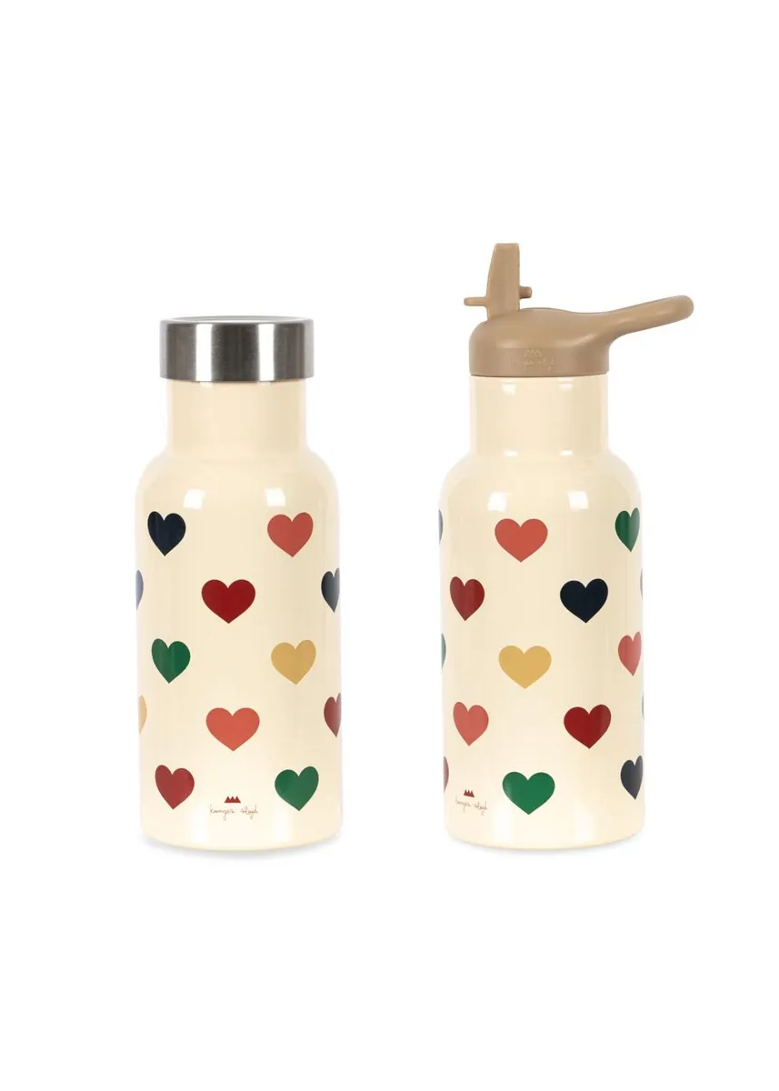 Konges Sløjd Thermo Trinkflasche "Bon Coeur Colore"