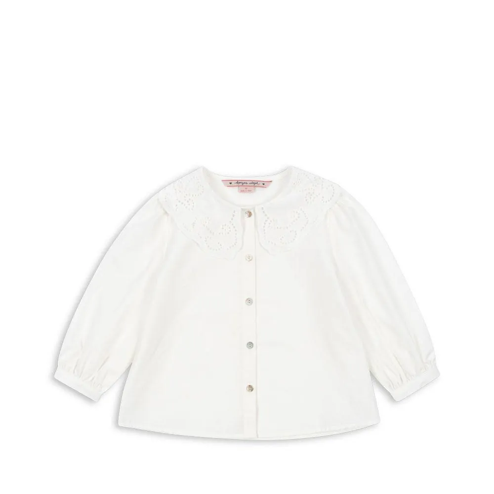 Konges Sløjd Bluse "Rilo" Optic White