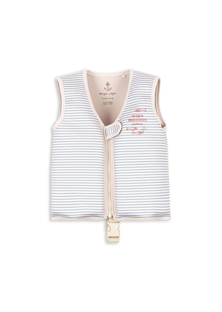 Konges Sløjd Schwimmweste "Ellis" | Stripe Bluie