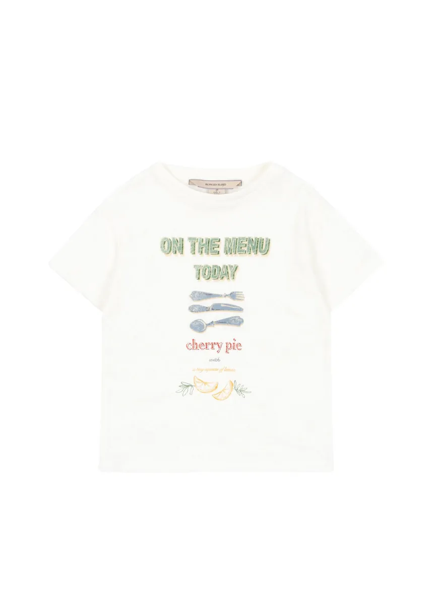 Konges Sløjd T-Shirt "Era" | Off White/On The Menu