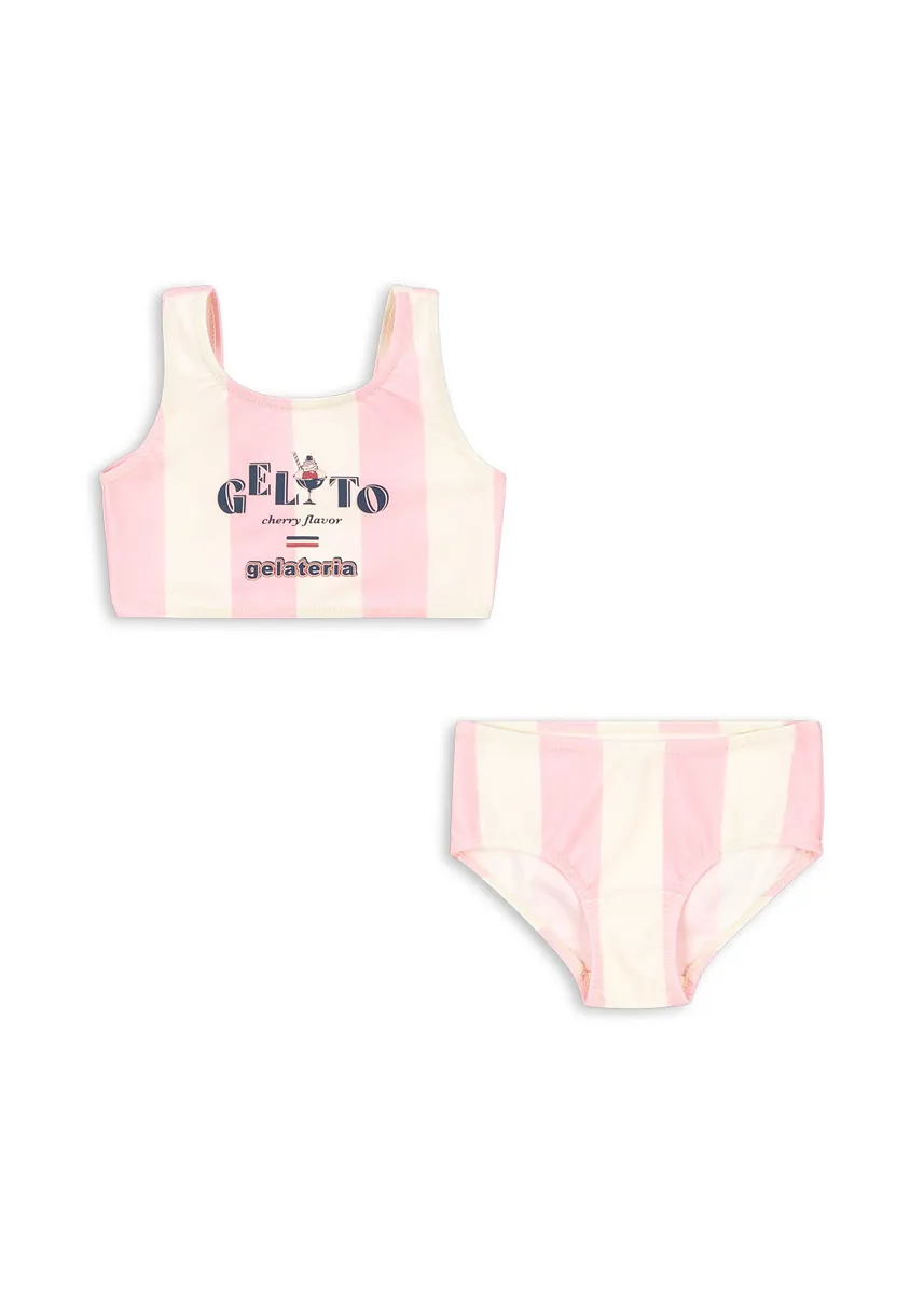 Konges Sløjd Bikini "Pomia" | Candy Rose Stripe