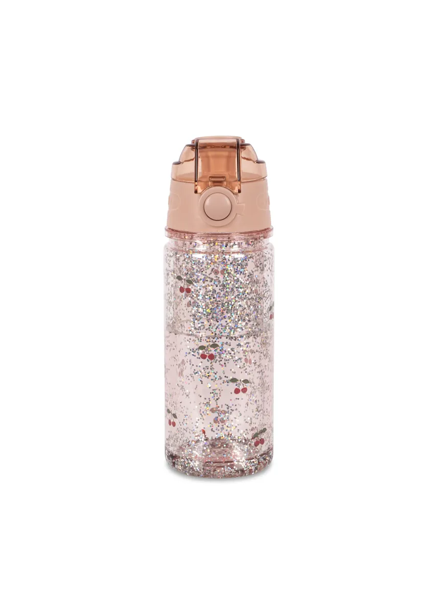 Konges Sløjd Glitzer-Trinkflasche | Cherry