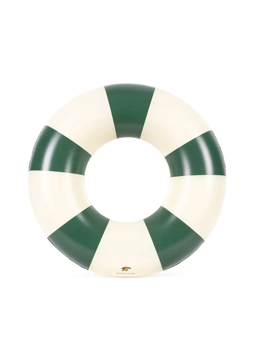 Konges Sløjd Schwimmring "Junior" | Green Stripe