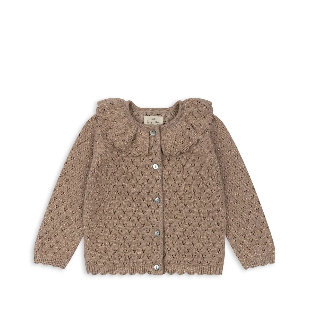 Konges Sløjd Strickjacke "Holiday Creme"
